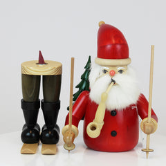 Smoker Medium Santa Claus on Ski