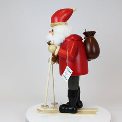 Smoker Medium Santa Claus on Ski