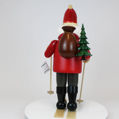 Smoker Medium Santa Claus on Ski