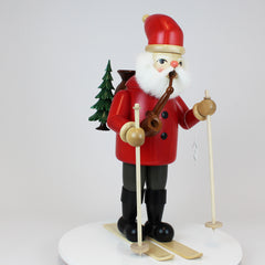 Smoker Large Santa Claus on Ski