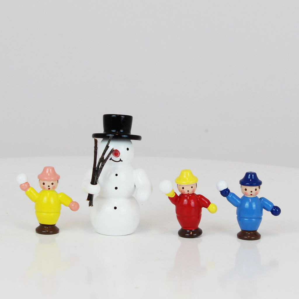 Snowman with Children