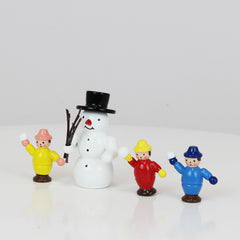 Snowman with Children