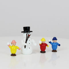 Snowman with Children