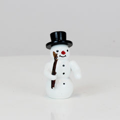 Snowman with Twig Bundle