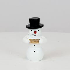 Snowman with Musical Comb