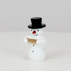 Snowman with Musical Comb