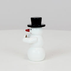 Snowman with Musical Comb