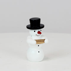 Snowman with Musical Comb