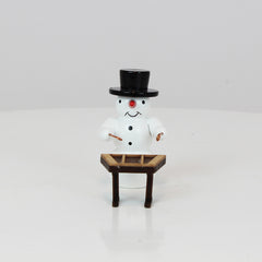 Snowman with Hammered Dulcimer