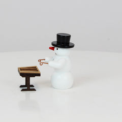 Snowman with Hammered Dulcimer
