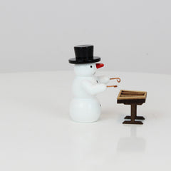 Snowman with Hammered Dulcimer