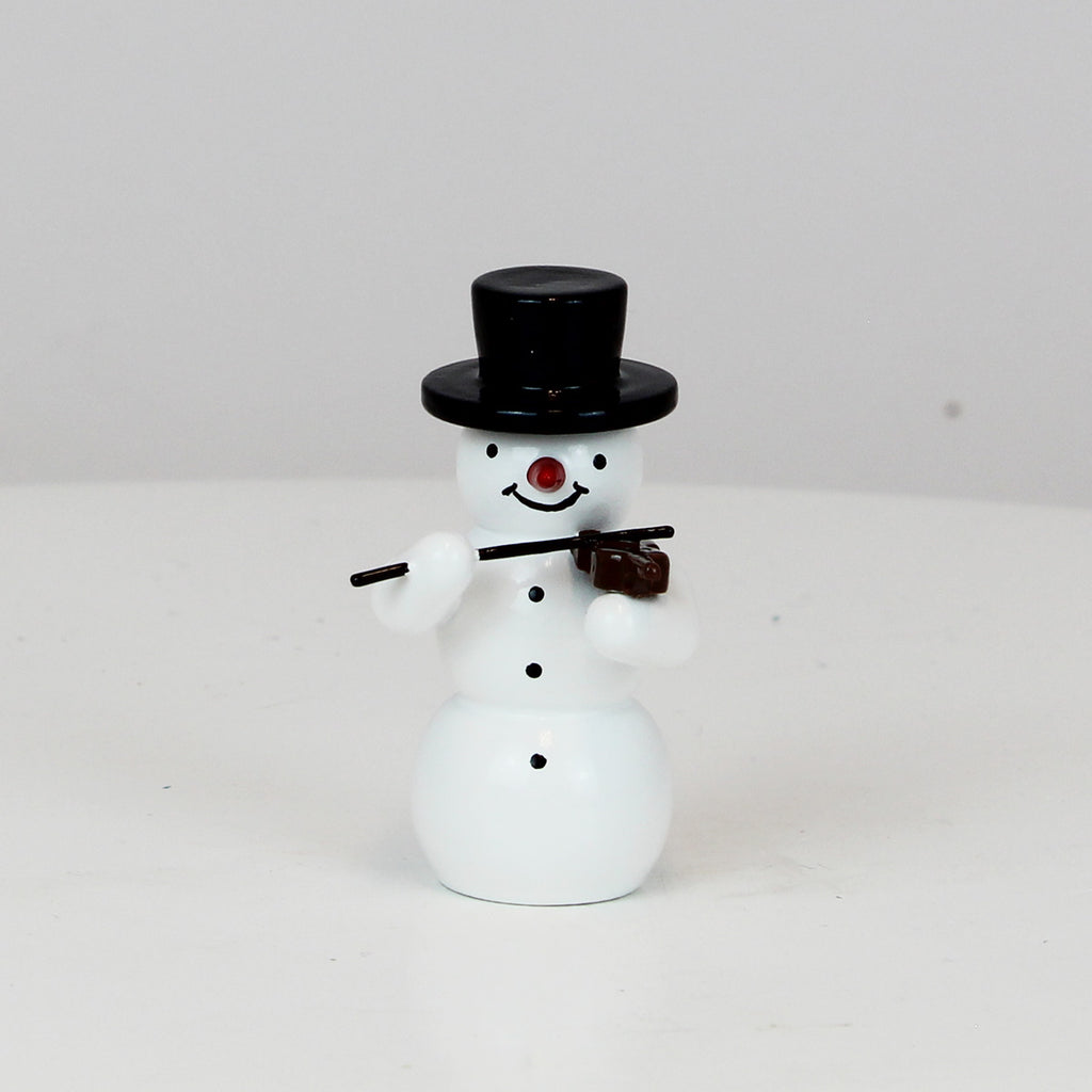 Snowman with Violin
