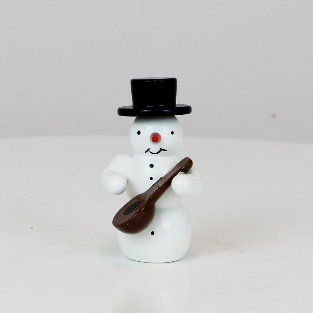 Snowman with Mandolin