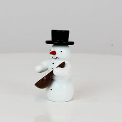 Snowman with Mandolin