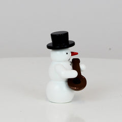 Snowman with Mandolin