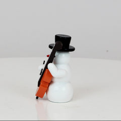 Snowman with Double Bass