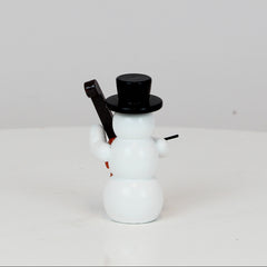 Snowman with Double Bass
