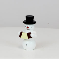 Snowman with Accordion