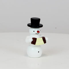 Snowman with Accordion