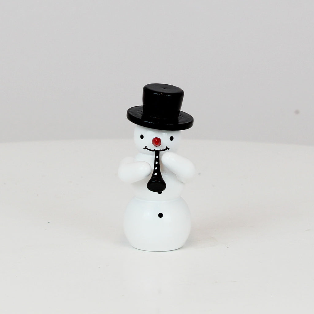 Snowman with Flute