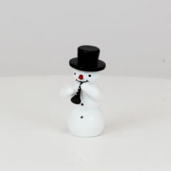 Snowman with Flute
