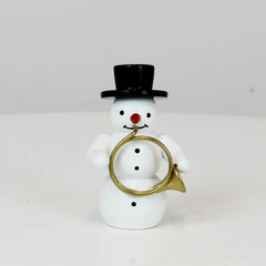 Snowman with French Horn