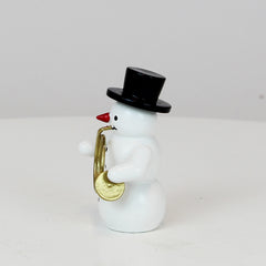 Snowman with French Horn