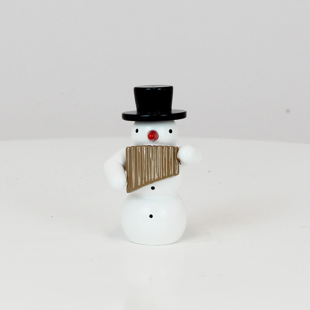 Snowman with Pan Flute