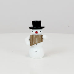 Snowman with Pan Flute