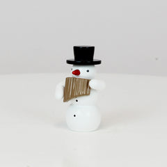 Snowman with Pan Flute
