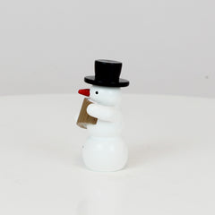 Snowman with Pan Flute