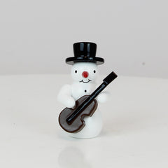 Snowman with Guitar