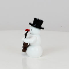 Snowman with Guitar