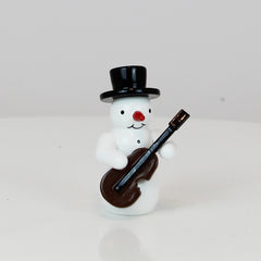 Snowman with Guitar