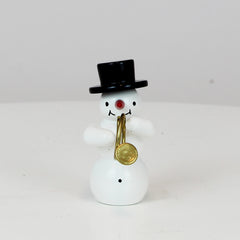 Snowman with Horn