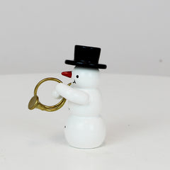 Snowman with Horn