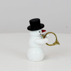 Snowman with Horn