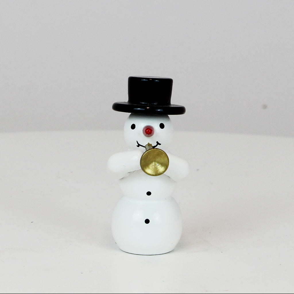 Snowman with Fanfare Trumpet