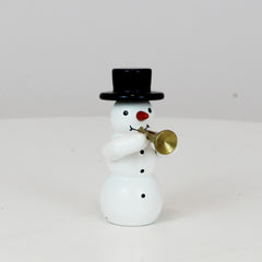 Snowman with Fanfare Trumpet