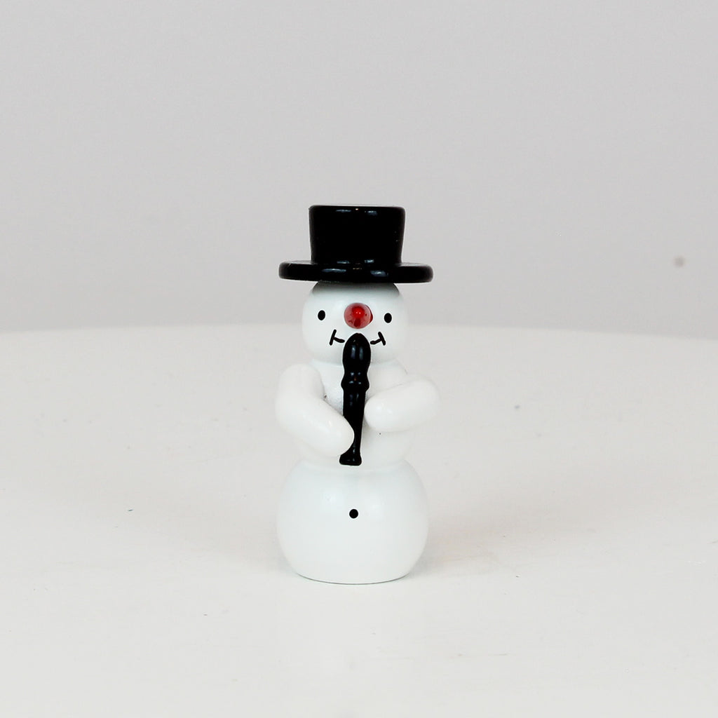 Snowman with Recorder