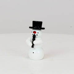 Snowman with Recorder