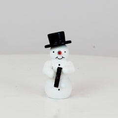 Snowman with Tambourine