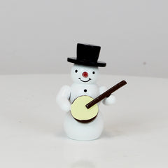 Snowman with Banjo