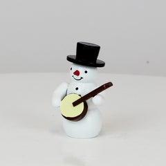 Snowman with Banjo