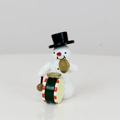 Snowman with Drum & Cymbal
