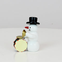 Snowman with Drum & Cymbal