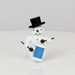 Snowman with Long Drum