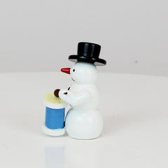 Snowman with Long Drum