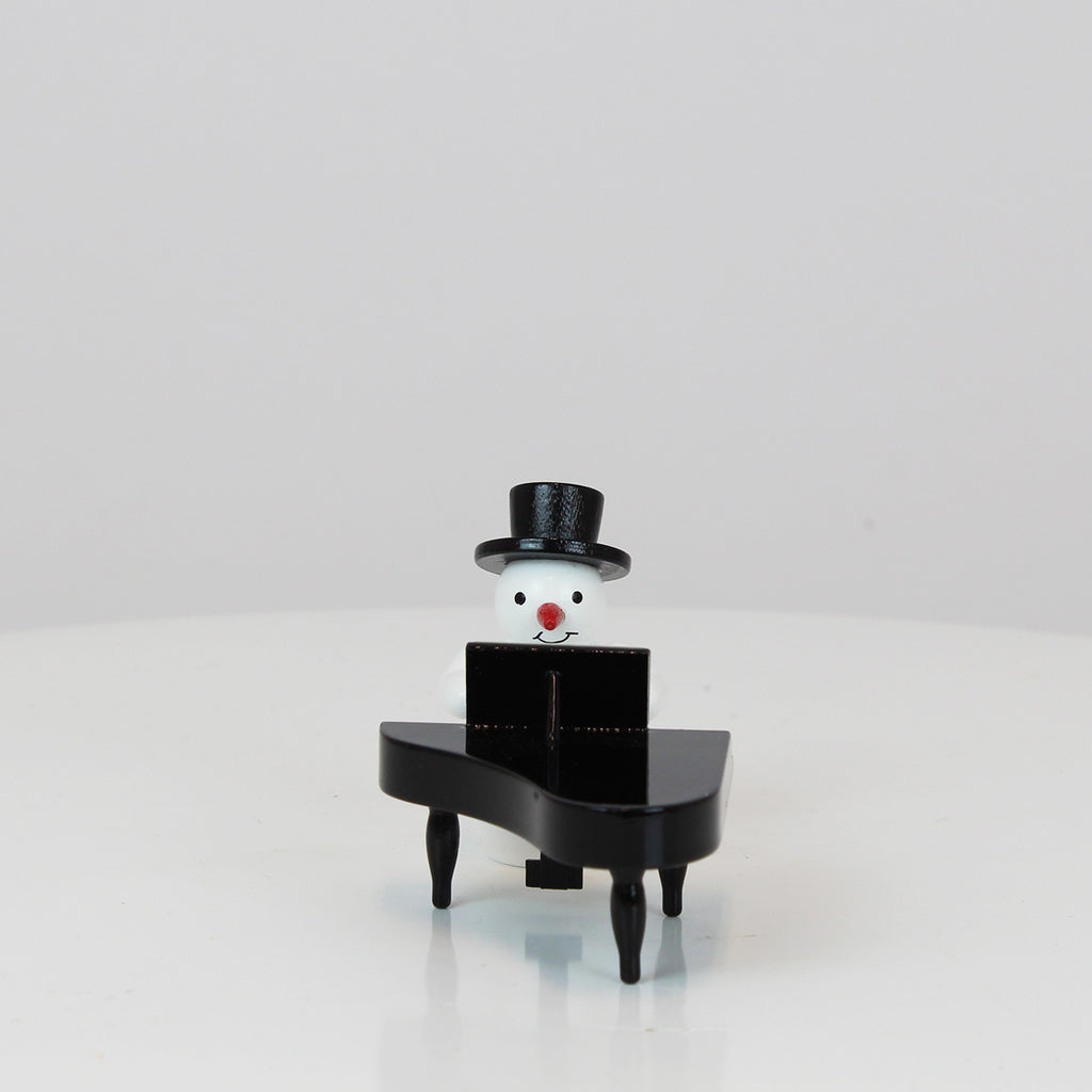 Snowman with Grand Piano