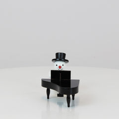 Snowman with Grand Piano